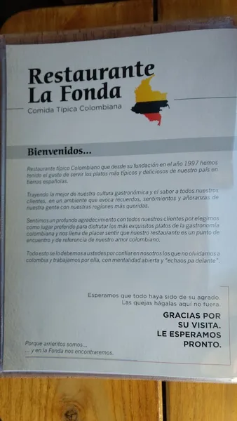 Restaurante La Fonda de Colombia