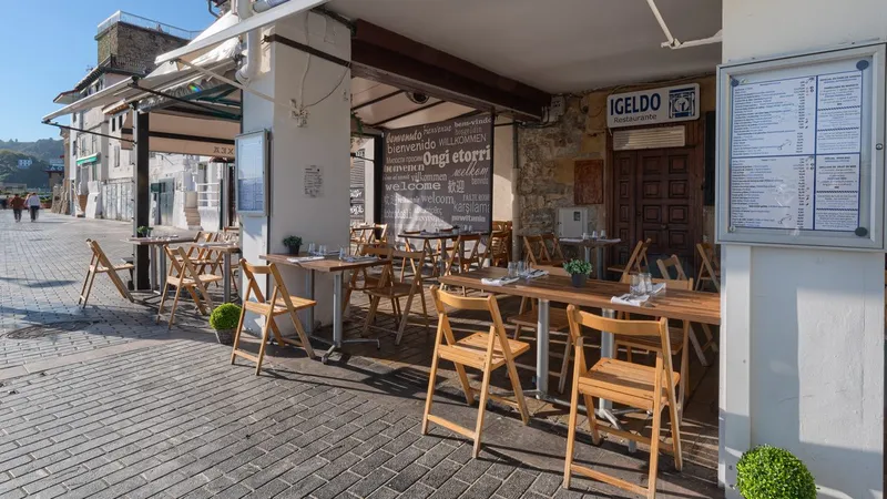 Restaurante Igeldo. Restaurante con comida sin gluten. Pescados y mariscos