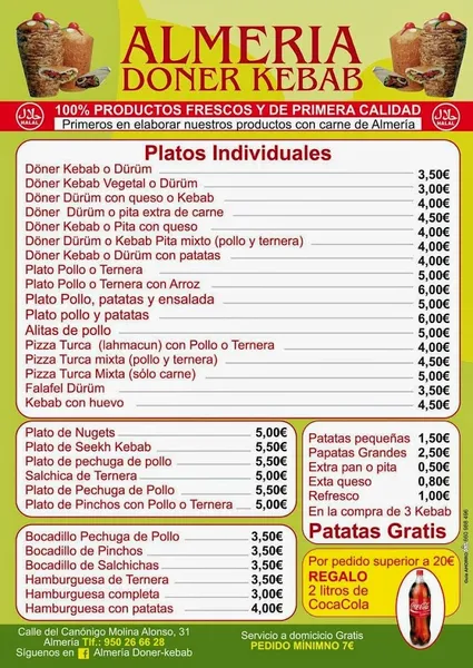 Almería Doner Kebab