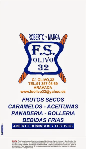 F.S. Frutos Secos Olivo 32