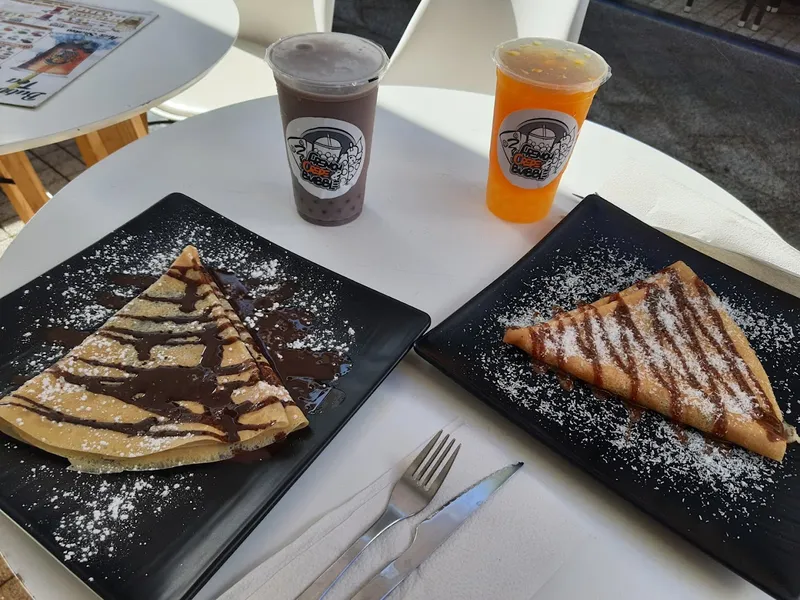 French crepe & bubble