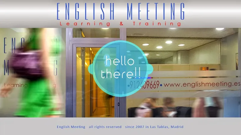 ENGLISH MEETING - Learning & Training - Las Tablas