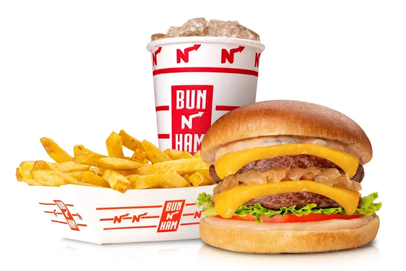 BUN N HAM Burger & Fries