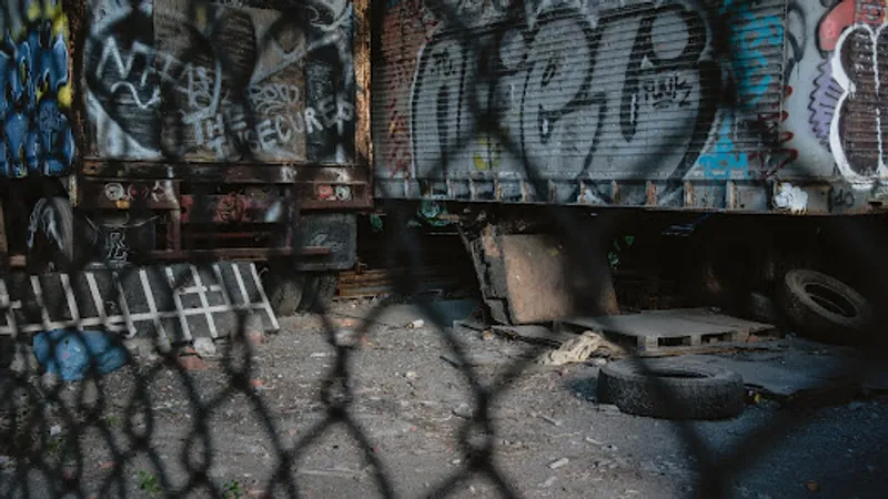 El Anden graffiti paint shop