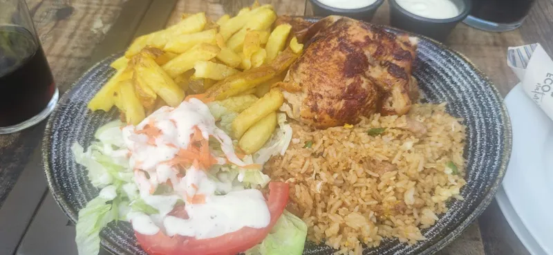 Asador de pollos chicken little