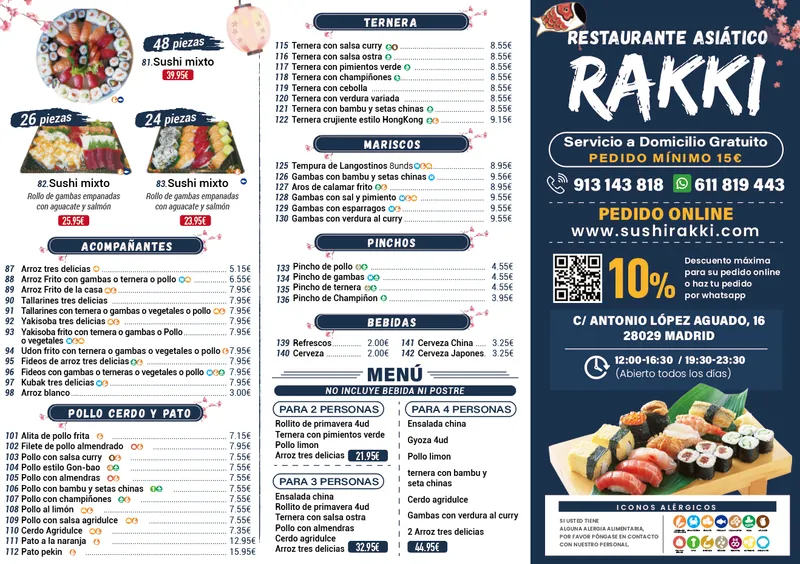 Restaurante Sushi Rakki