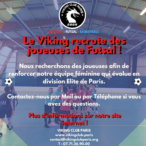 Foot Basket Tennis Paris 4e - Viking Club Paris