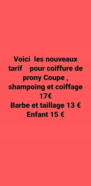 Coiffure de prony