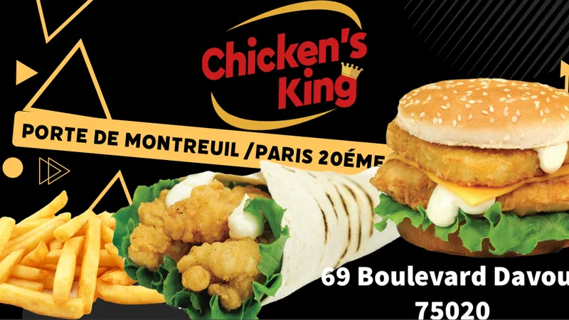 CHICKEN'S KING PARIS 20EME (Pte de Montreuil)