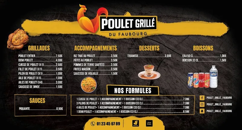 Poulet Grillé du Faubourg