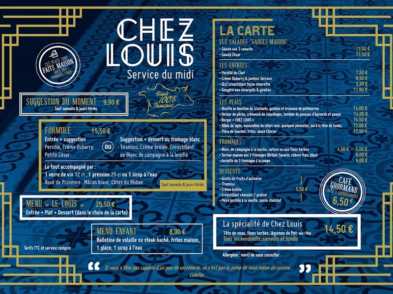 BRASSERIE CHEZ LOUIS