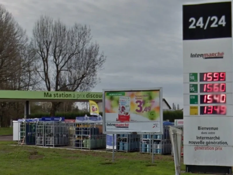 Intermarché station-service Chagny