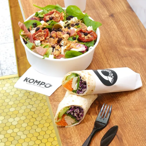 KOMPO salade & wrap à composer