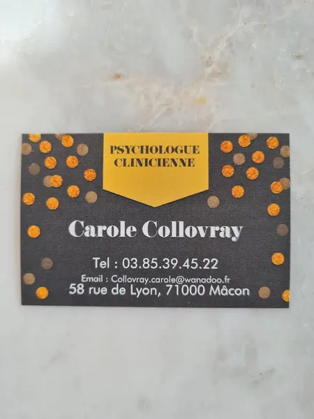 Collovray Carole - Psychologue - enfants/adultes