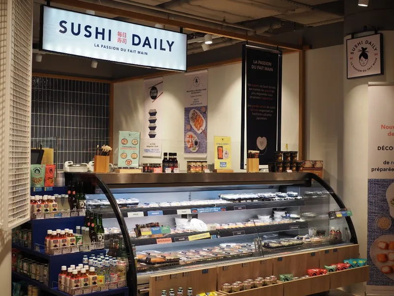 Sushi Daily Asnieres Bourguignon Vitrine