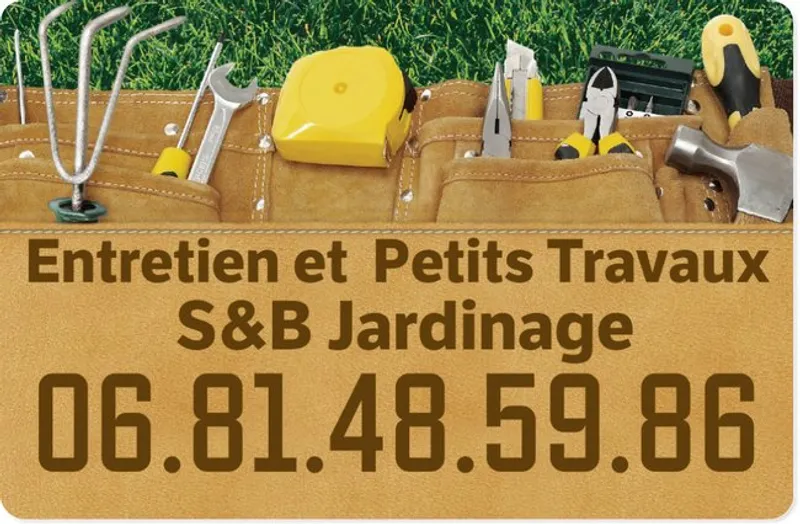 Entretien et Petits Travaux - S&B Jardinage - EI ROUGE Sébastien