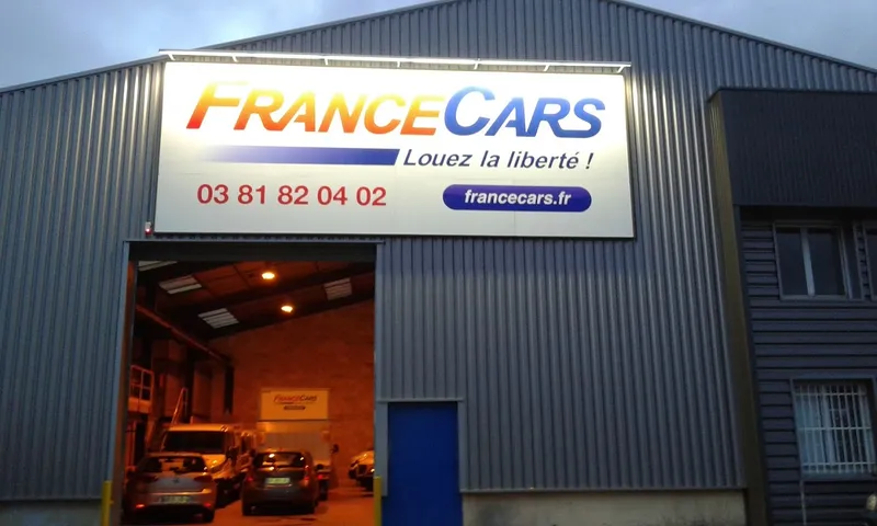 France Cars - Location utilitaire et voiture Besançon