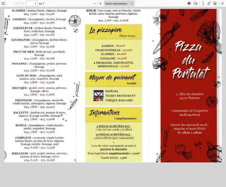 Pizza du Portalet