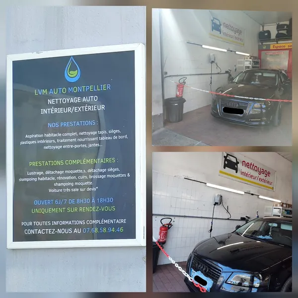 LVM lavage Auto Montpellier SUD -En centre et à domicile-