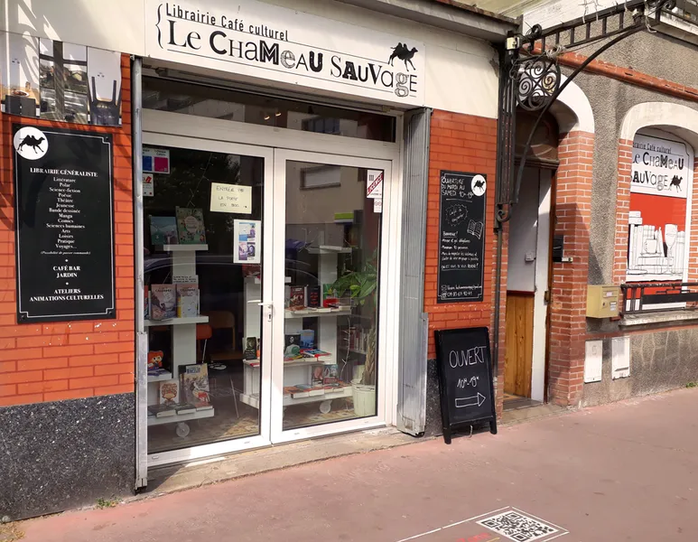 Librairie café Le Chameau sauvage