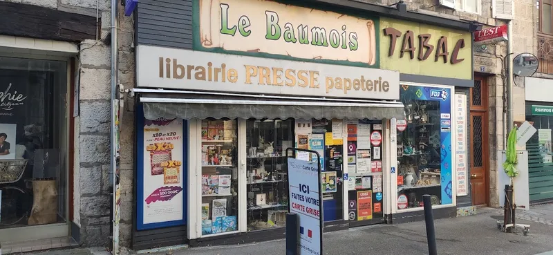 Le Baumois Tabac Presse Librairie