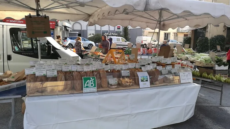 Boulangerie Grasset, Marché le Mercredi