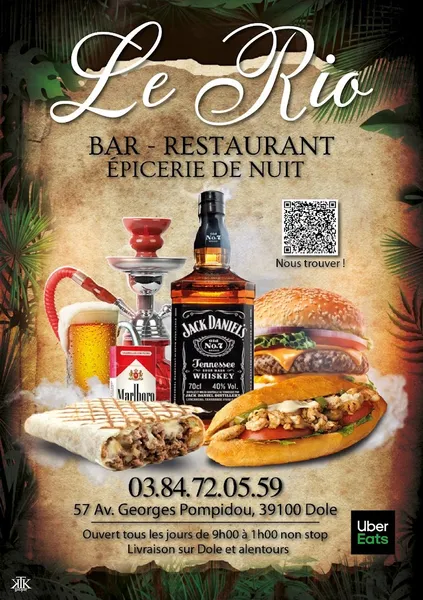 Le Rio - Bar Restaurant et Épicerie de Nuit