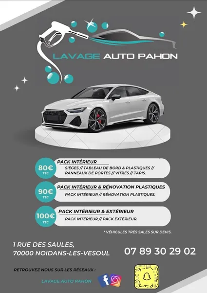 Lavage Auto Pahon