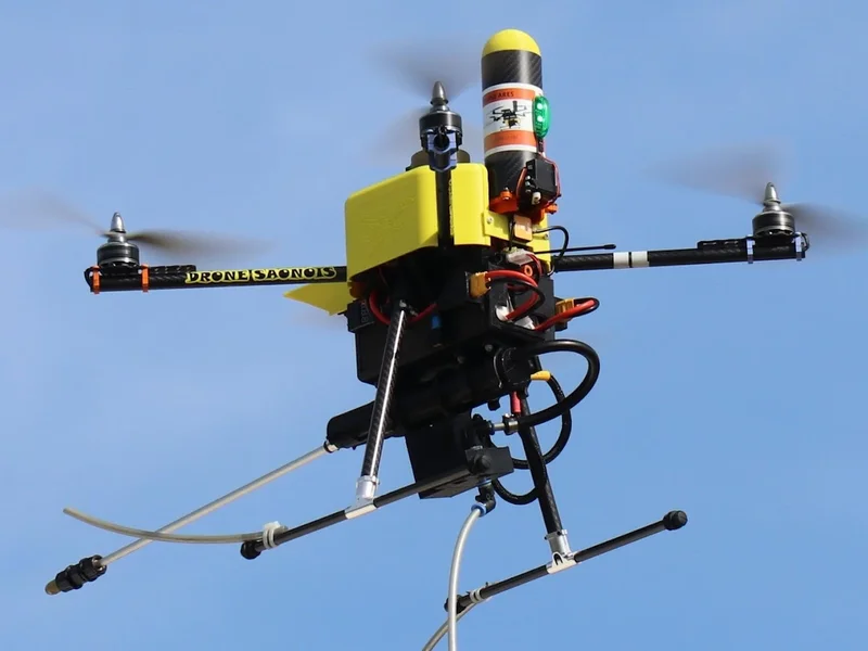 Drone Saonois - nettoyage entretien toiture par drone