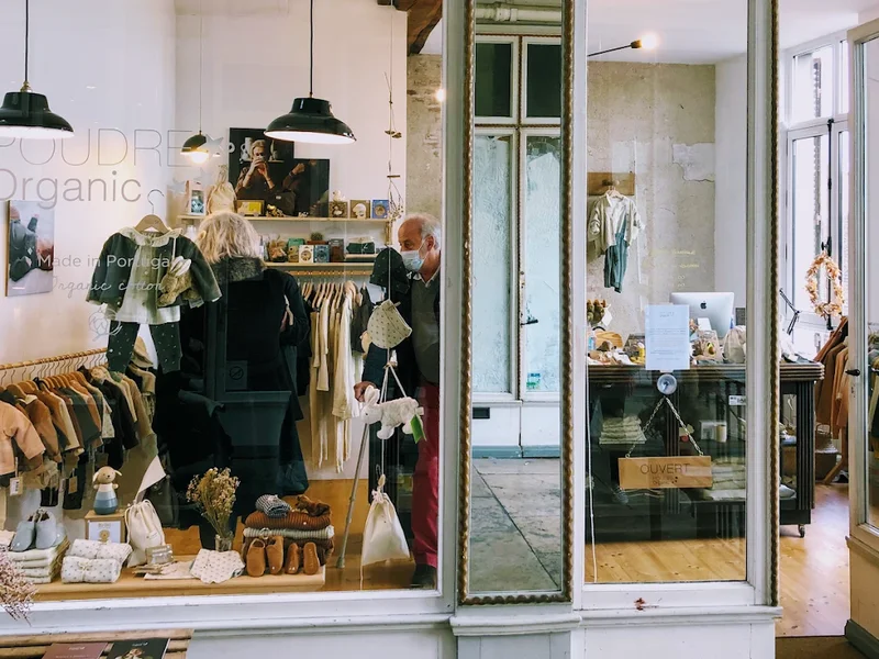 Le showroom Poudre Organic