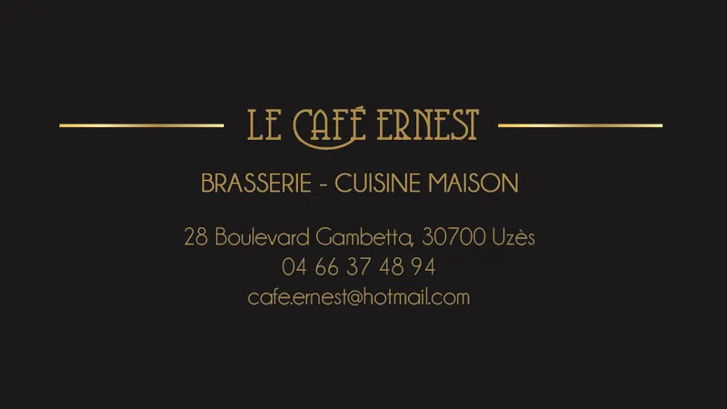 Le Café Ernest