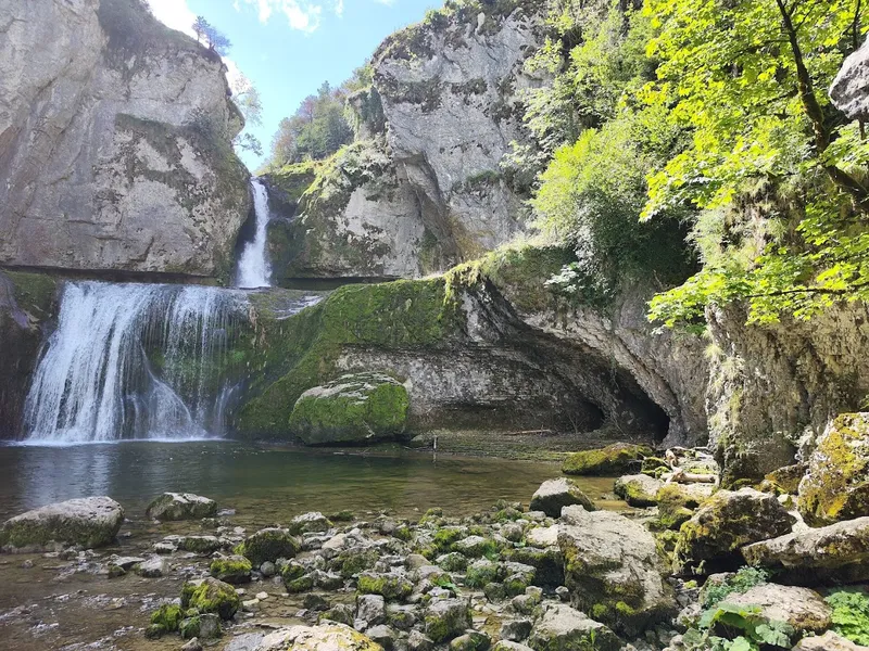 Cascade De La Billaude Ou Saut Claude Roy