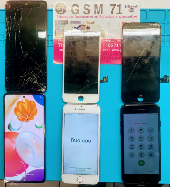 GSM 71 - Reparation Smartphones et Tablettes