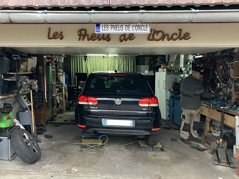Les pneus de l'Oncle