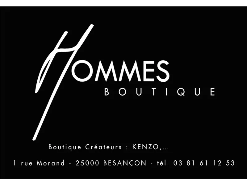 HOMMES BOUTIQUE
