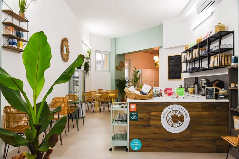 COMPTOIR NATURO | Cantine végétale | Massages | Naturopathie