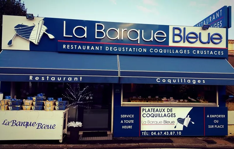 RESTAURANT "La Barque Bleue" à MEZE