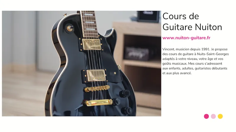 Cours de Guitare Nuiton