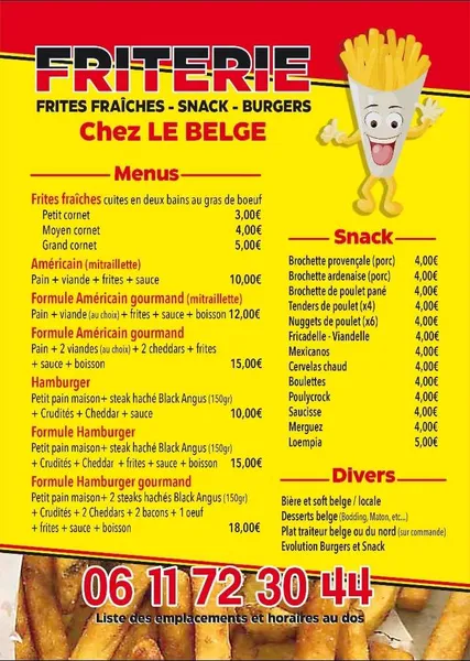 Friterie Chez Le Belge