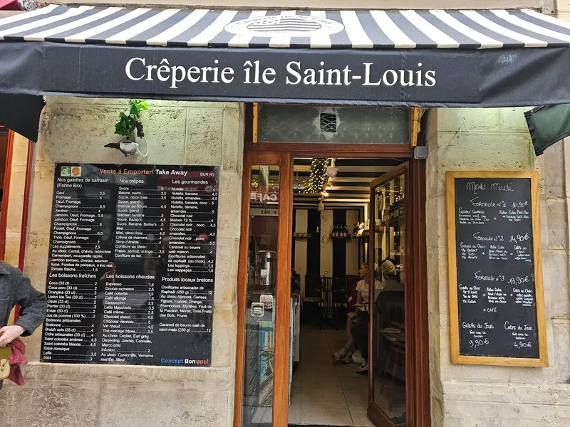 Crêperie île saint louis