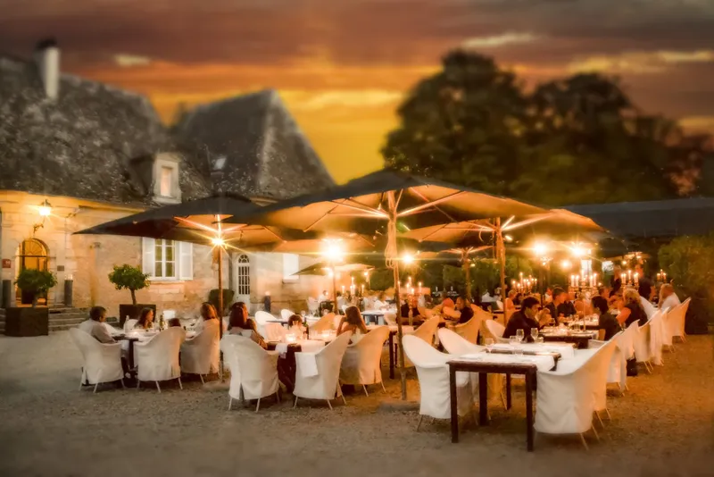 Restaurant gastronomique Château Les Merles