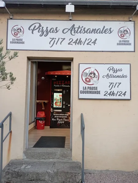 Distributeur à pizzas artisanales 24/24 7/7 La pause gourmande 23