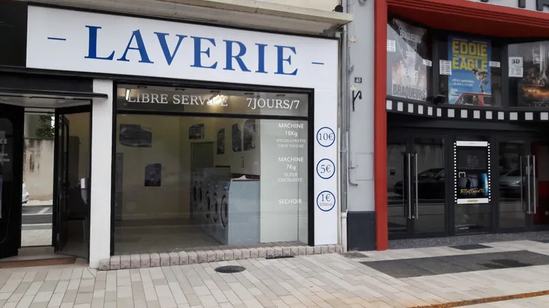 Laverie libre service