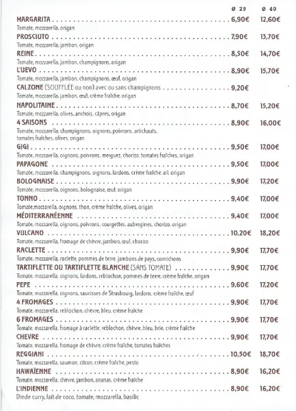 reggio pizza !!!!ATTENTION CAMION ITINERANT!! Emplacement différent selon le jour.