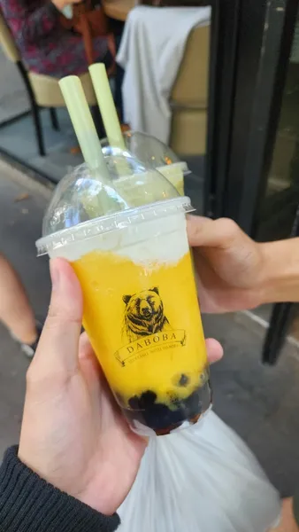 Daboba Paris Corn Dog et Bubble Tea