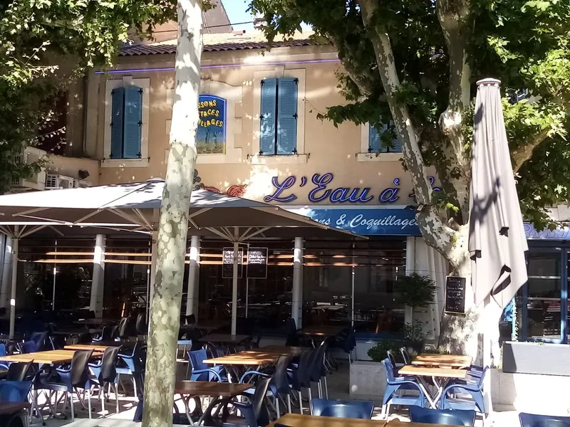 L'Eau à la Bouche .Poissonnerie du marché et restaurant