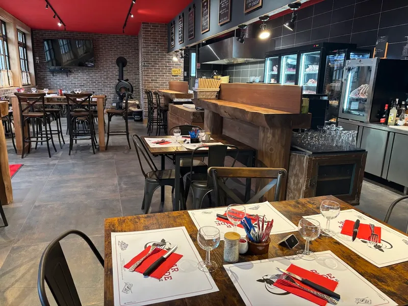 Le bar a viande de la halle