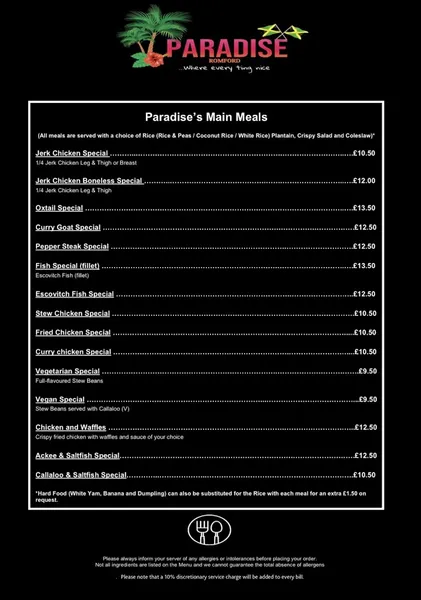 Paradise Romford