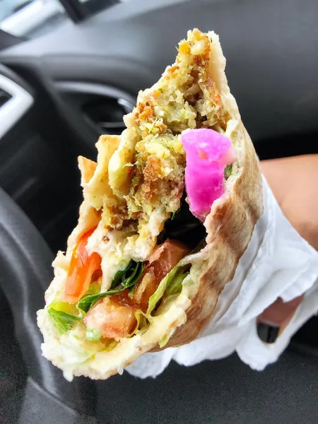 Falafel and shawarma