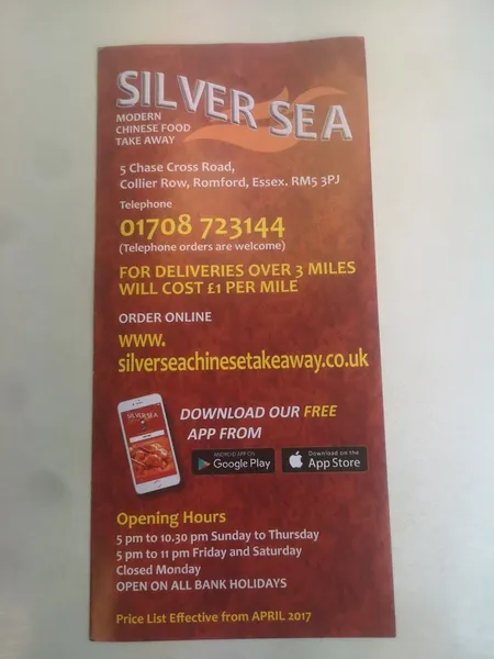 Silver Sea Chinese Take Away